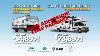 Inventory Reduction RV Show in Harrisburg PA October 9th13th [upl. by Ammamaria]