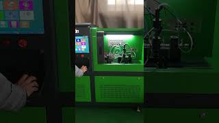 CR819 CR injector pump test bench with coding factory live [upl. by Ledarf]