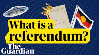 What is a referendum and how can it change Australia  News glossary [upl. by Yecniuq]