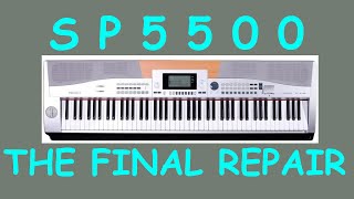 SP5500 KEY REPAIR   MedeliThomannCliftongear4music digital piano [upl. by Hildegard]