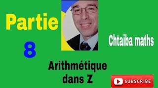 Exercice8Arithmétique dans Z 2bac SM biof 2021 [upl. by Loesceke305]