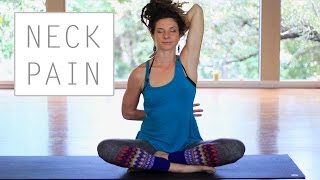 Yoga For Neck and Shoulder Pain  Safe and Easy Stretches for Beginners [upl. by Anirad566]