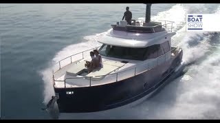 ENG AZIMUT MAGELLANO 43  Motor Boat Review  The Boat Show [upl. by Neeruam]