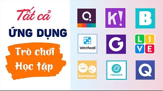 So sánh Tất cả Ứng dụng Trò chơi học tập Quizizz Kahoot Gimkit Blooket Quizlet Wordwall [upl. by Eenor]