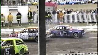 1999 Essex County Fair Demolition Derby [upl. by Aimahs929]