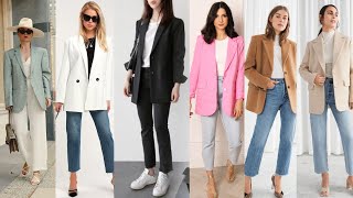 How to Wear an Oversized Blazer in 2023 The Most Stylish Looks  How to Find Fit and Style [upl. by Josephine921]