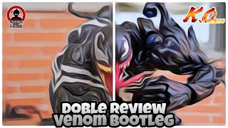 Doble review 🕷️Venom🕷️ Revoltech y KOtobukiya Bootleg Dos tesoros de aliexpress [upl. by Rrats]