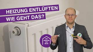 Wie entlüfte ich eine Heizung  Hausverwaltung amp Immobilien Jaklitsch [upl. by Piper420]