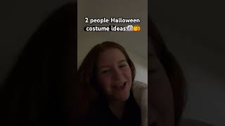 2 people Halloween costume ideas miukapovs [upl. by Azeret]