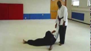 Sensei Ali Shabazz teaching Side Fall Ukemi [upl. by Atinna171]