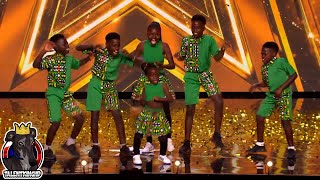 Ghetto Kids Brunos First Golden Buzzer Full Performance  Britains Got Talent 2023 Auditions WK 1 [upl. by Senecal]