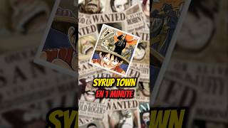 One piece Village de Sirop en une minute [upl. by Mela]