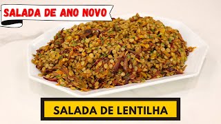 Para o seu Ano Novo essa deliciosa SALADA DE LENTILHA [upl. by Sharity]