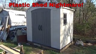 Plastic Shed Nightmare the Problems and Solutions [upl. by Nashom850]