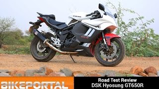 Hyosung GT650R Test Ride Review  Bikeportal [upl. by Idner898]