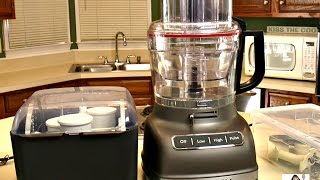 Food Processor Test amp Review  KitchenAid Cuisinart Breville amp Black amp Decker [upl. by Llenyar781]