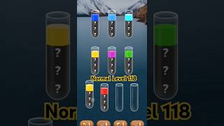 Water Sort  Challenges Normal  Level 118 [upl. by Annadroj543]