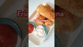 Fried Lasagna OrdinaryVlog07 food kreasimasak cooking [upl. by Yanahc427]