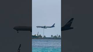 Landing 🛬 maldives youtubeshorts travel malecity themalevlogger [upl. by Annyrb361]