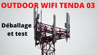 COMMENT CONFIGURER UN WIFI EXTERIEUR  TENDA 03 [upl. by Mitinger]