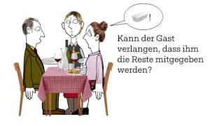 RestaurantKnigge Folge 3  Eindecken eines 4GängeMenüs [upl. by Ayotol]