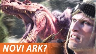 NAPAO ME OGROMNI TREX  Monster Hunter World [upl. by Nylassej]