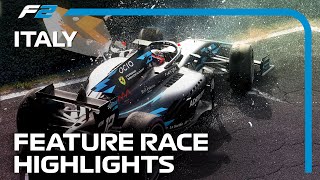 F2 Feature Race Highlights  2023 Italian Grand Prix [upl. by Caplan]