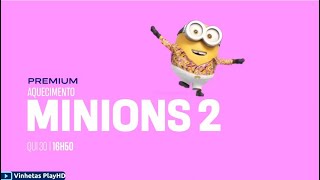 Aquecimento Minions 2 no Telecine Premium [upl. by Christoph]