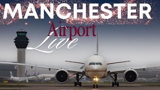 🔴 LIVE Manchester Airport Plane Spotting 🛫 [upl. by Yarb]