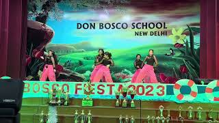 Winners of Western dance competition in DONBOSCO fest [upl. by Darnok]