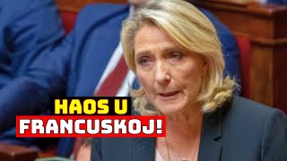 ŠOOK OGLASILA SE MARIN LE PEN Postoji želja da se uništi stranka [upl. by Yelhs]