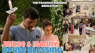 JINKEE PACQUIAO AT MANNY PACQUIAO HOUSE BLESSING NG NEW MANSION SA GENSAN [upl. by Harlene]