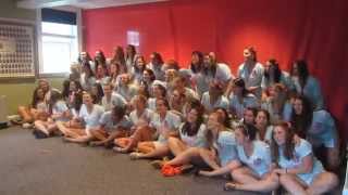 Delta Gamma Bucknell Recruitment Song 2012 [upl. by Yellah]