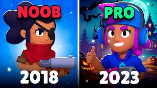 Hyra 20182023 Brawl Stars 🔥 0 To 100K Trophies 🏆 [upl. by Seroka563]