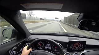 MercedesBenz C300 4MATIC  W205  2016  acceleration  exhaust sound [upl. by Soluk915]