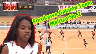 【高校バレー】 宮城県 女子決勝  利府 vs 古川学園  バーチャル春高バレーMelisza Furukawa Gakuen Team [upl. by Battista169]