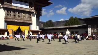 The Black Necked Cranes Festival in Bhutan [upl. by Ireland]