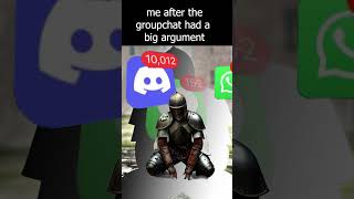 when the groupchat has a argument meme memes relatable funny shorts [upl. by Godewyn525]