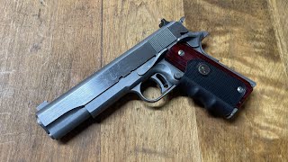 AMT Hardballer Government Model 1911  quotSilverballerquot Edition [upl. by Attecnoc]