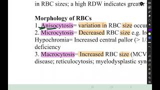 hematology L1 introduction to hematology [upl. by Nylicaj]