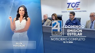 Noticiero de Ecuador Emisión Estelar 10112024 [upl. by Naujuj]