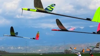 One day F5J RC glider contest Perris California March 2024 [upl. by Ttreve]