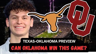 Texas vs Oklahoma PREDICTION amp BEST BET [upl. by Ierbua]