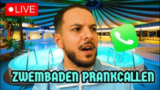 🔴 LIVE ZWEMBADEN PRANKCALLEN GRATIS PRANKCALL INSTUREN [upl. by Akcirred]