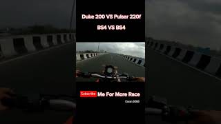 Bike pulsing racing video  220 vs BS4 Pulsar bike riding  bajapulsar automobilebikerider [upl. by Iam156]