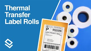 Thermal Transfer Roll Labels from OnlineLabels [upl. by Aniarrol]