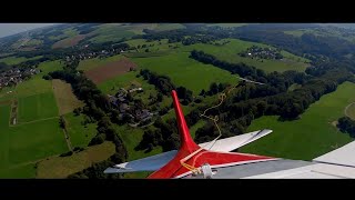 FSchlepp Maule M7 und ASW 20 onboard view [upl. by Indyc]