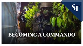 Becoming a Singapore Armed Forces elite soldier commando [upl. by Hawkie]