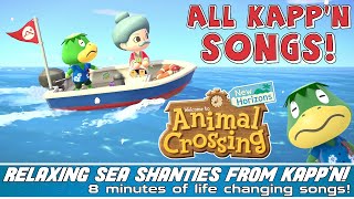 ALL Kappn SONGS in Animal Crossing New Horizons Animal Crossing Music KAPPNs Songs ACNH UPDATE [upl. by Hogan]