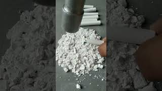 chalk stick crushing asmrsounds satisfying asmr crushing shortvideo shorts [upl. by Carpet]